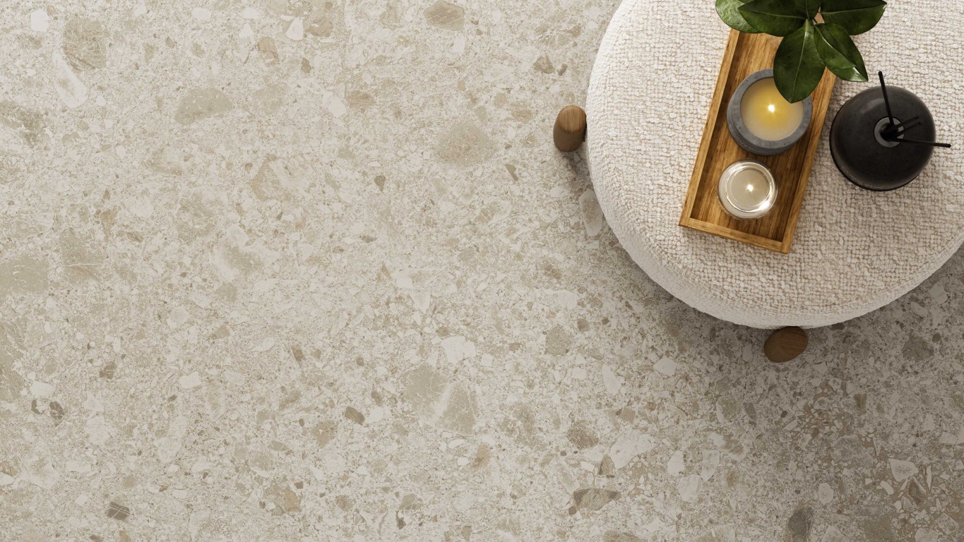 Atlas Concorde Boost Mix terrazzolook in Ivory